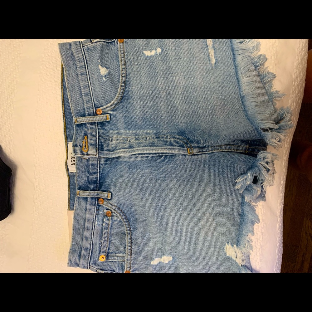 Brand new AGOLDE Parker shorts size 26 in swap meet color